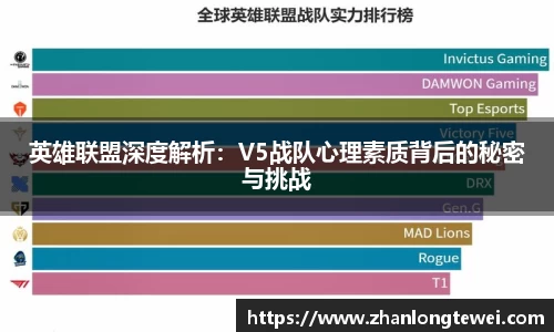 英雄联盟深度解析：V5战队心理素质背后的秘密与挑战